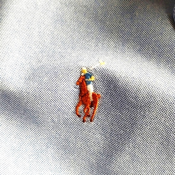 Ralph Lauren men's Yarmouth long sleeve collared shirt - Picture 2 of 5